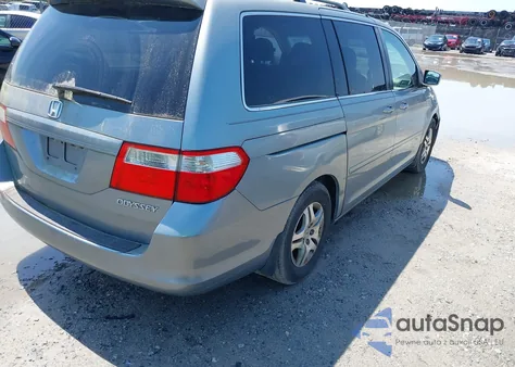 2007 Honda Odyssey Ex-L z USA, uszkodzony, nr VIN 5FNRL38727B031568